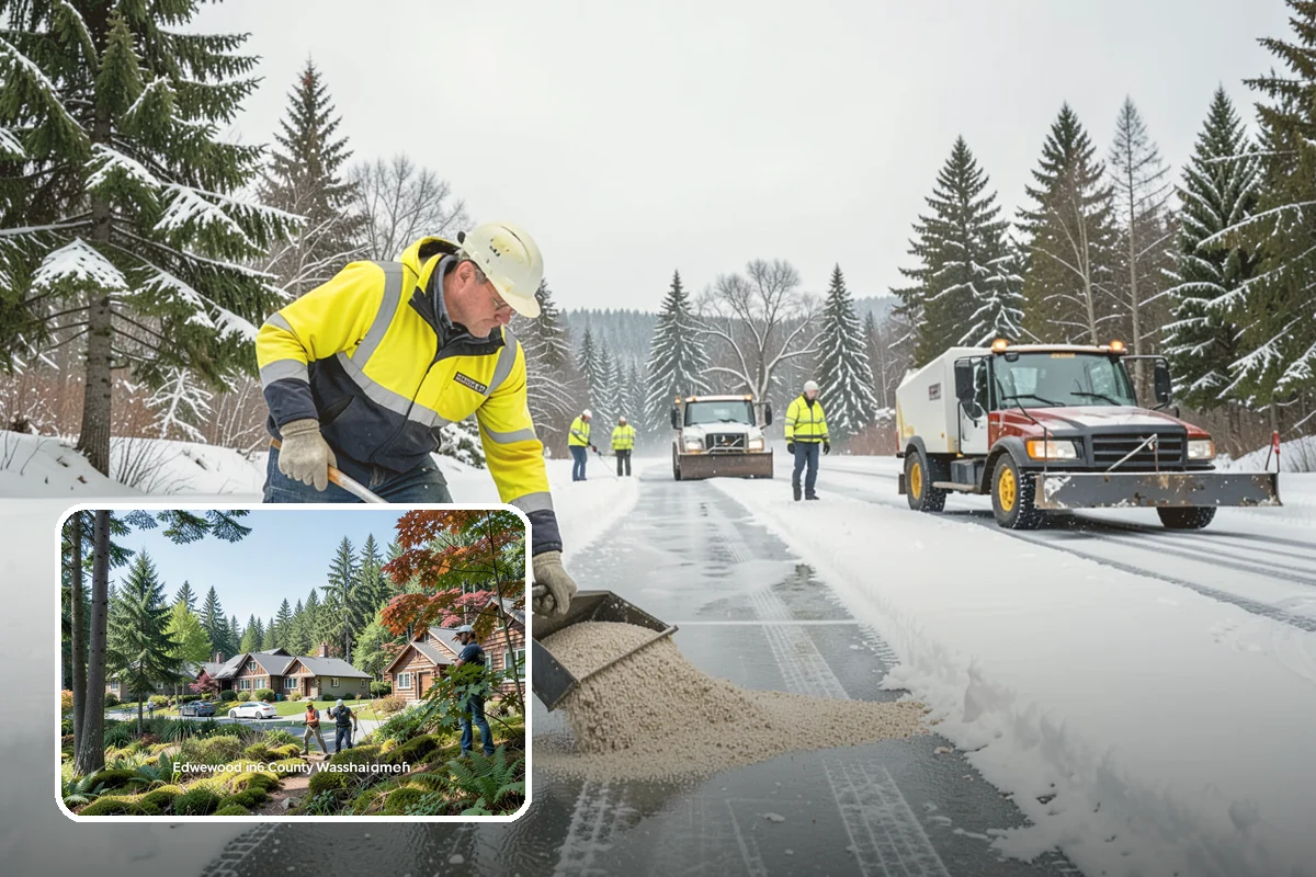 Private Road Snow Removal in Edgewood, Pierce County, WA - Maintains access on roads no public agency will plow