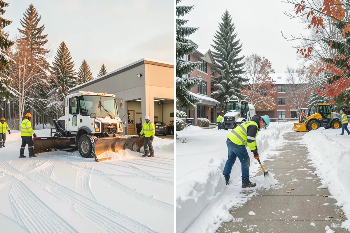 Private Road Snow Removal in Edgewood, Pierce County, WA - Stake the road edges to guide plowing on the running surface