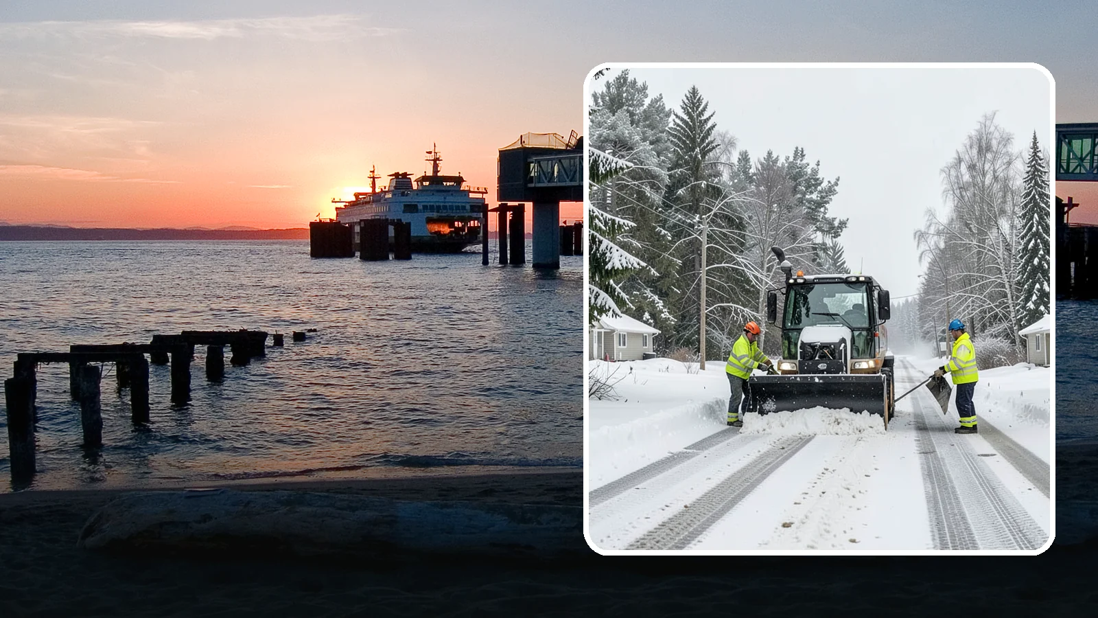 Private Road Snow Removal in Edmonds, Snohomish County, WA - Plowing of private roads and shared lanes that no public agency maintains, keeping rural and gated access open.