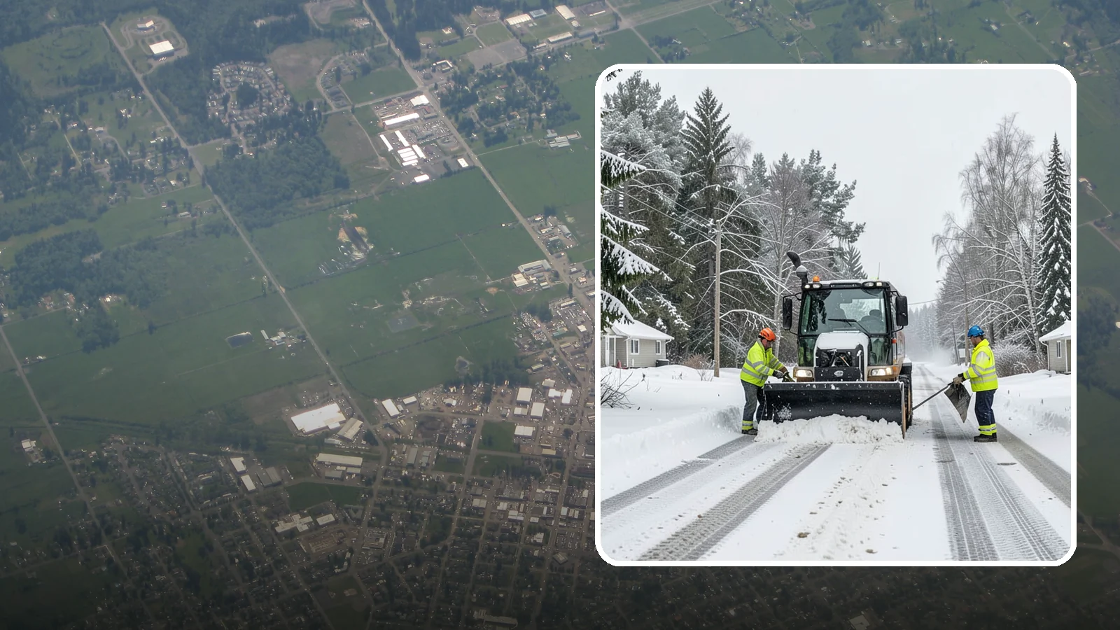 Private Road Snow Removal in Enumclaw, King County, WA - Plowing of private roads and shared lanes that no public agency maintains, keeping rural and gated access open.