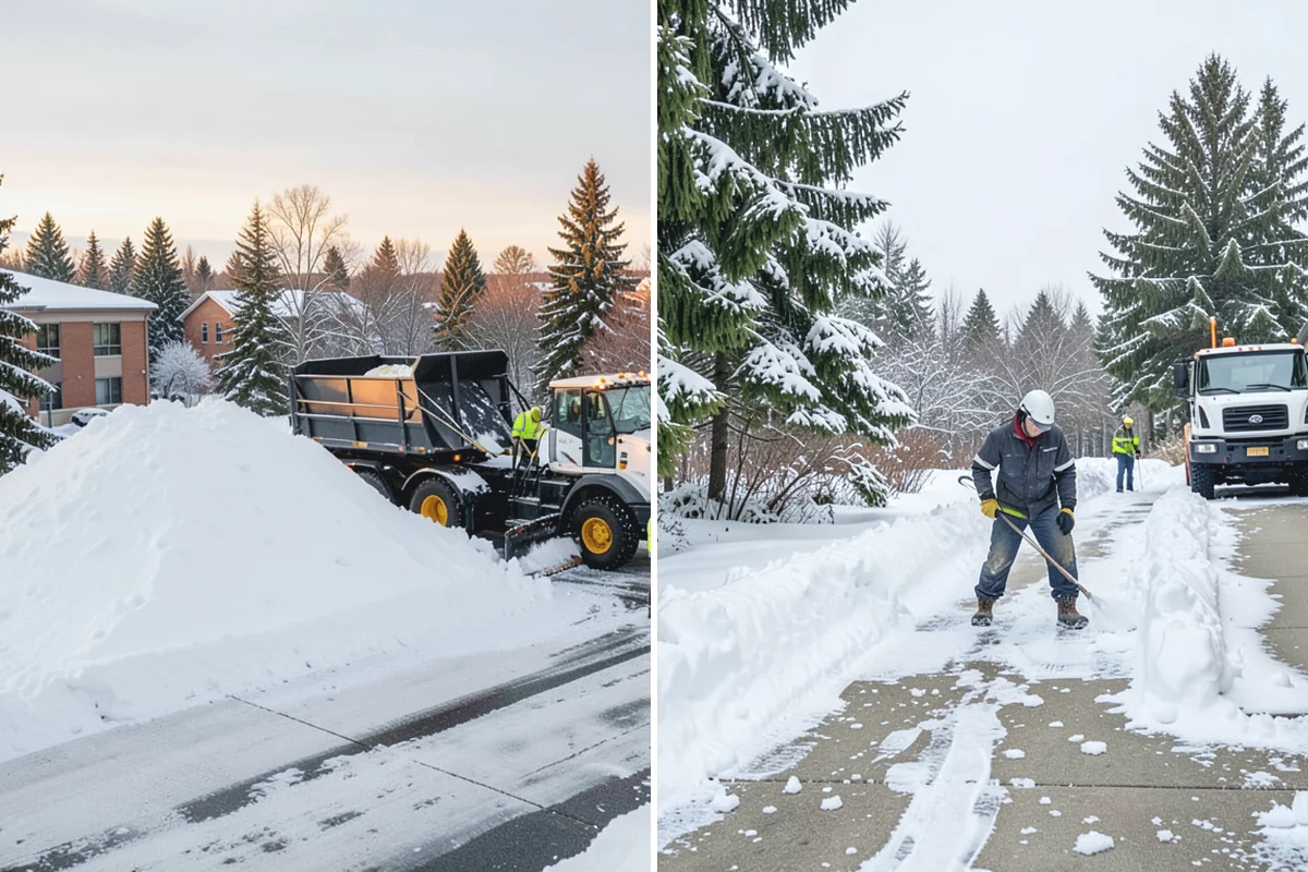 Private Road Snow Removal in Hamilton, Skagit County, WA - Stake the road edges to guide plowing on the running surface
