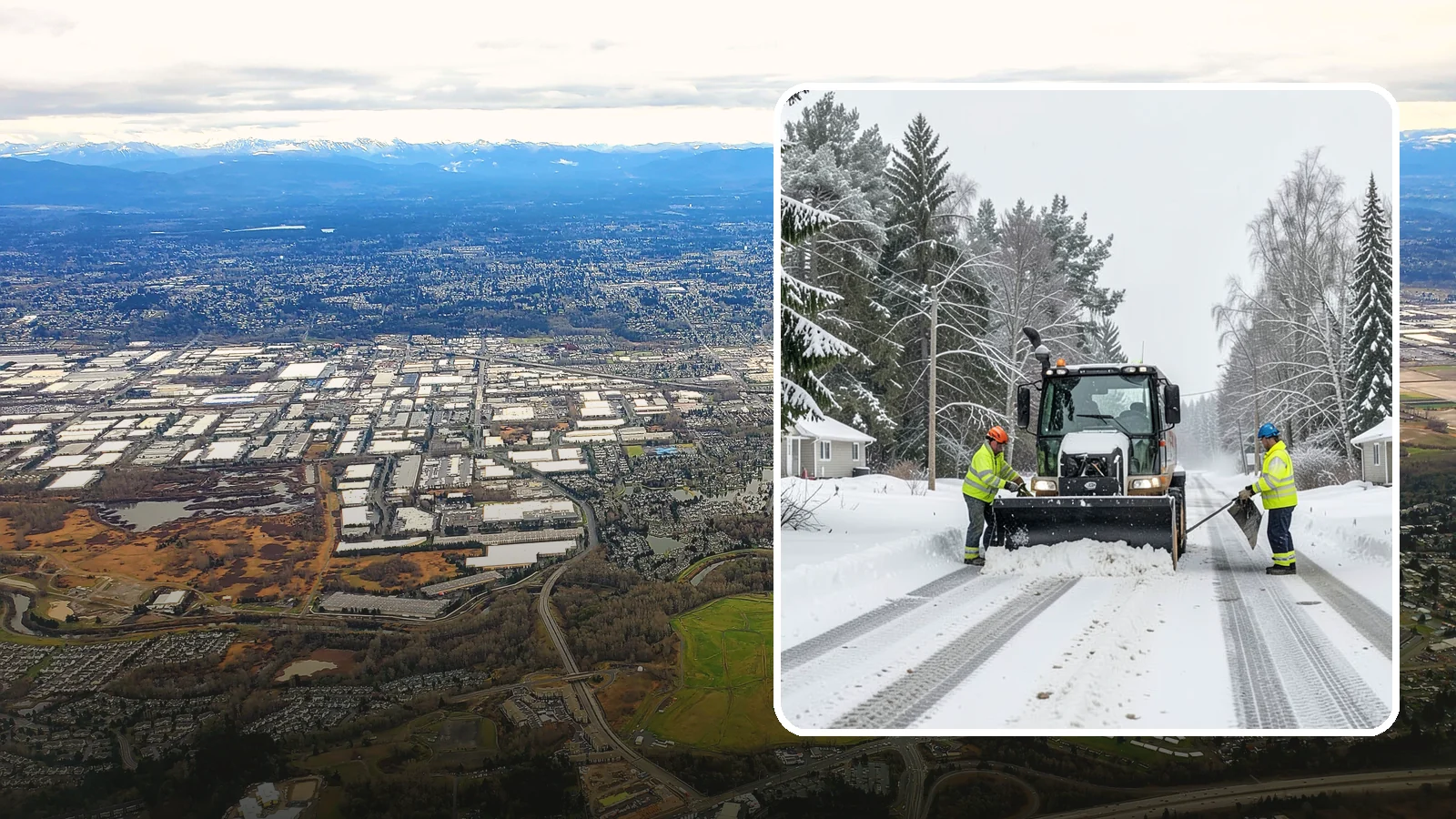 Private Road Snow Removal in Kent, King County, WA - Plowing of private roads and shared lanes that no public agency maintains, keeping rural and gated access open.