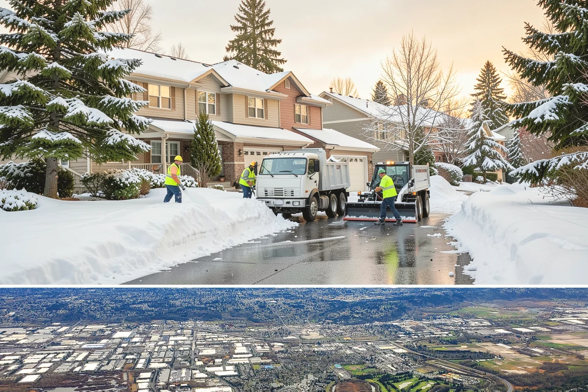 Private Road Snow Removal in Kent, King County, WA - Set up a private-road contract before December, since foothill roads can hold snow long after Seattle streets are bare.