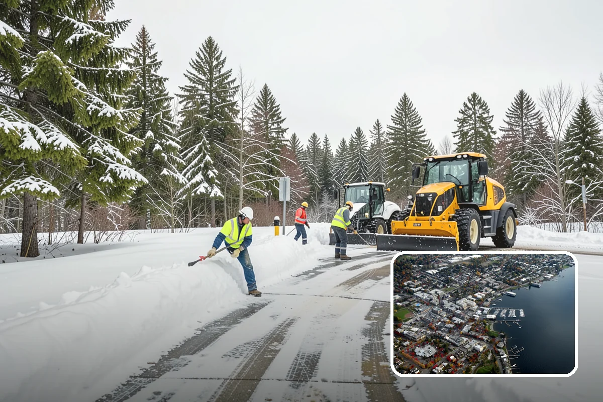 Private Road Snow Removal in Kirkland, King County, WA - Maintains access on roads no public agency will plow