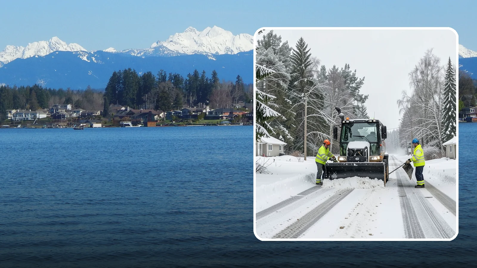Private Road Snow Removal in Lake Stevens, Snohomish County, WA - Plowing of private roads and shared lanes that no public agency maintains, keeping rural and gated access open.