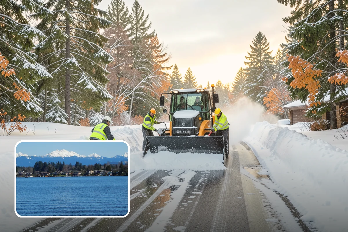 Private Road Snow Removal in Lake Stevens, Snohomish County, WA - Maintains access on roads no public agency will plow