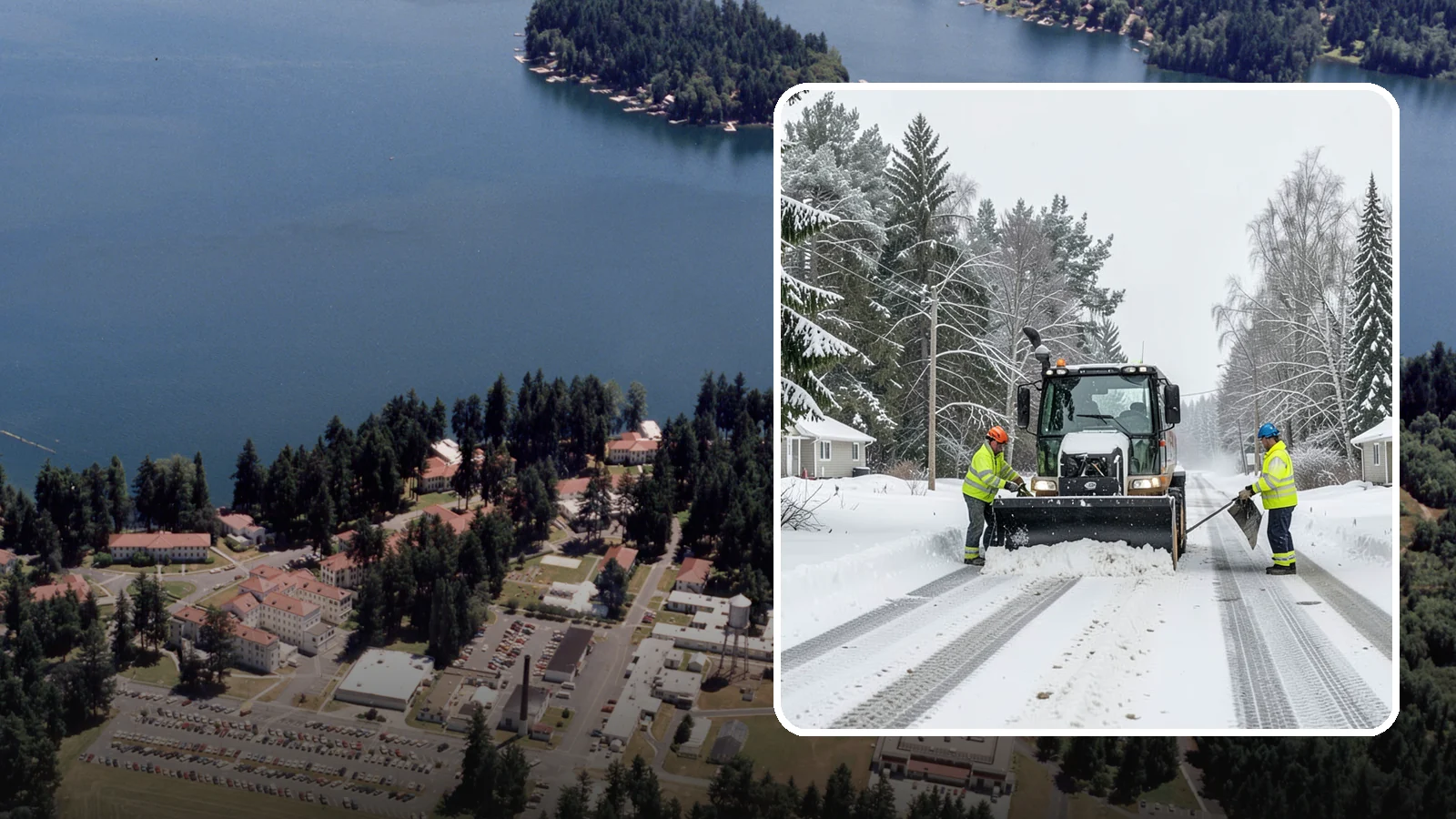 Private Road Snow Removal in Lakewood, Pierce County, WA - Plowing of private roads and shared lanes that no public agency maintains, keeping rural and gated access open.