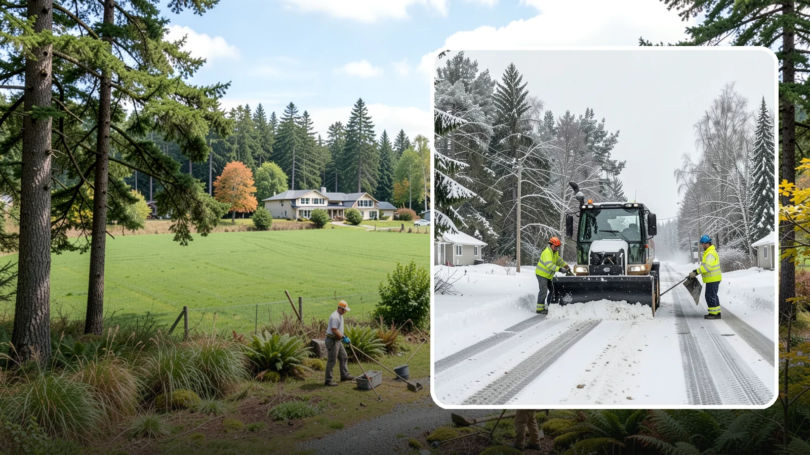 Private Road Snow Removal in Lyman, Skagit County, WA - Plowing of private roads and shared lanes that no public agency maintains, keeping rural and gated access open.
