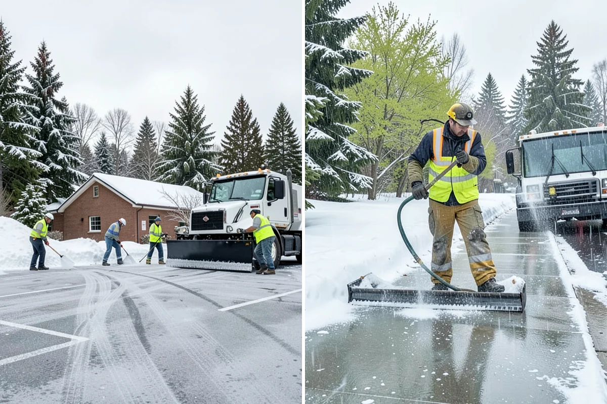 Private Road Snow Removal in Lyman, Skagit County, WA - Stake the road edges to guide plowing on the running surface