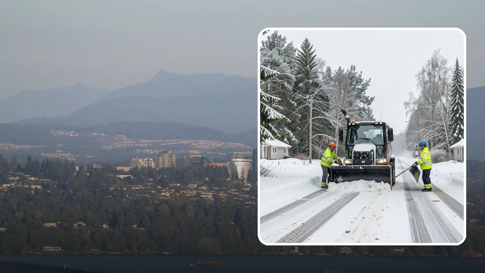 Private Road Snow Removal in Medina, King County, WA - Plowing of private roads and shared lanes that no public agency maintains, keeping rural and gated access open.