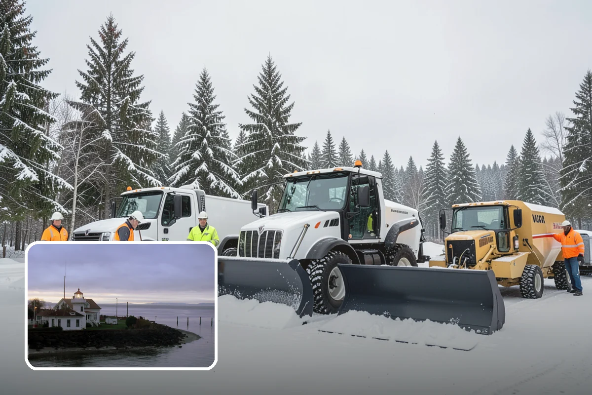 Private Road Snow Removal in Mukilteo, Snohomish County, WA - Maintains access on roads no public agency will plow