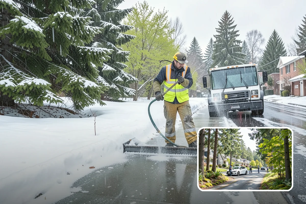 Private Road Snow Removal in Normandy Park, King County, WA - Maintains access on roads no public agency will plow