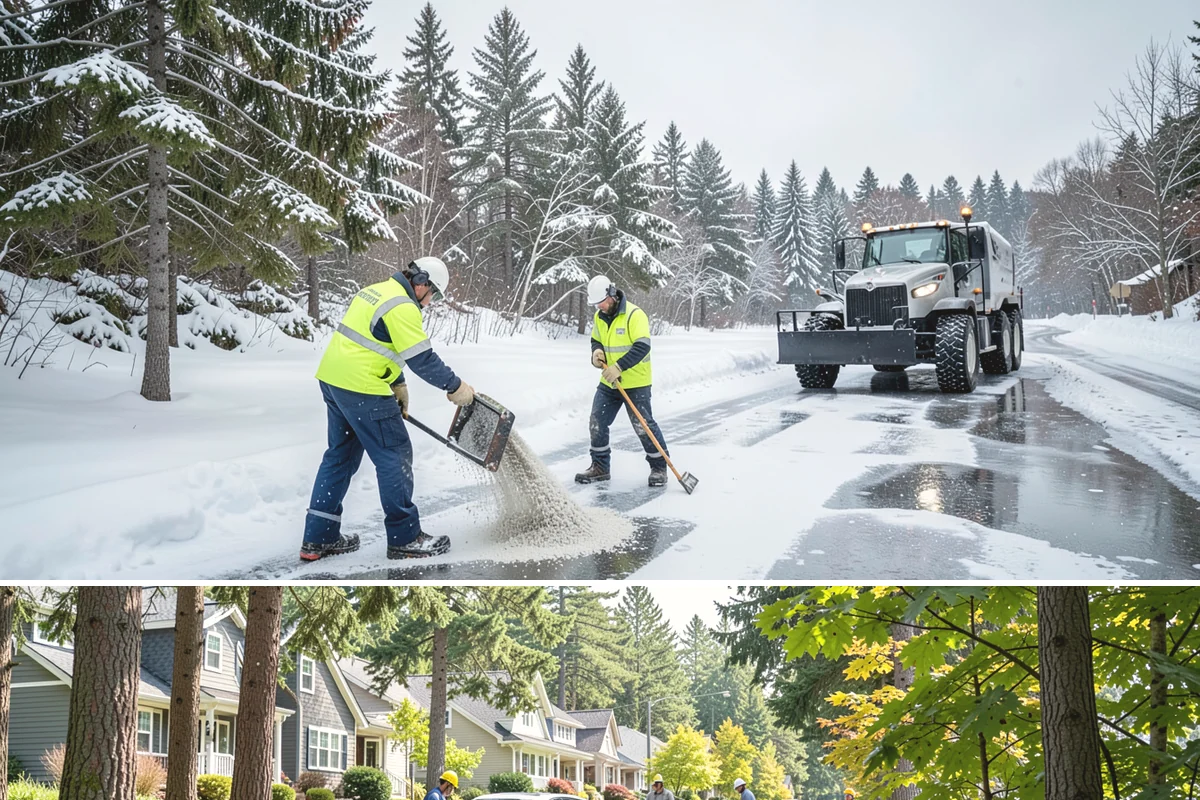 Private Road Snow Removal in Normandy Park, King County, WA - Set up a private-road contract before December, since foothill roads can hold snow long after Seattle streets are bare.