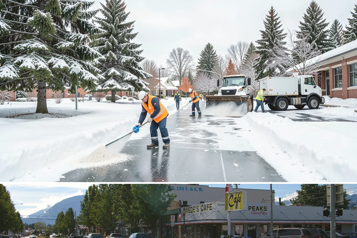 Private Road Snow Removal in North Bend, King County, WA - Set up a private-road contract before December, since foothill roads can hold snow long after Seattle streets are bare.
