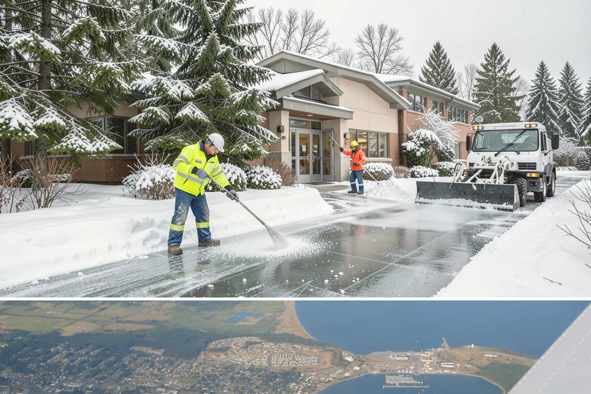 Private Road Snow Removal in Oak Harbor, Island County, WA - Set up a private-road contract before December, since foothill roads can hold snow long after Seattle streets are bare.