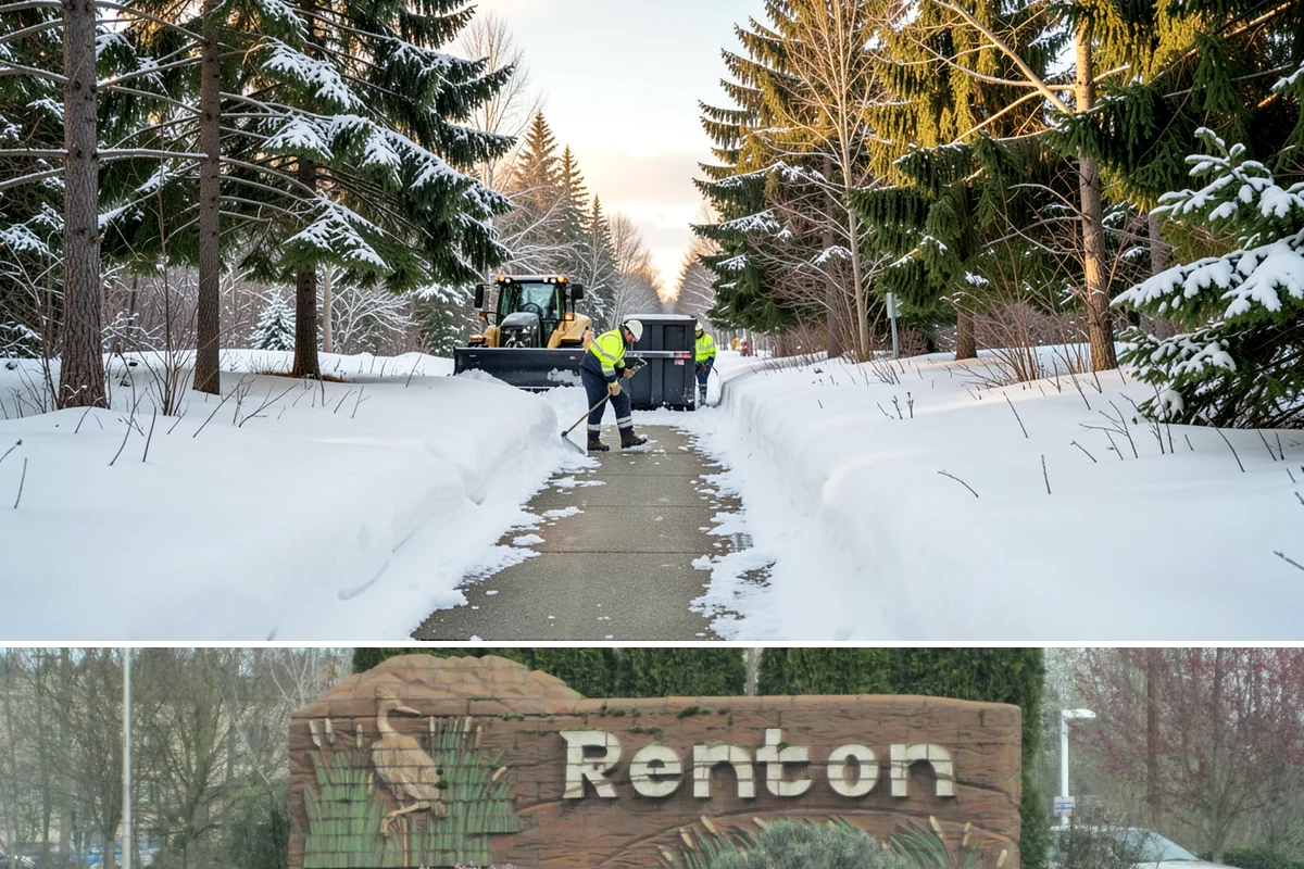 Private Road Snow Removal in Renton, King County, WA - Set up a private-road contract before December, since foothill roads can hold snow long after Seattle streets are bare.