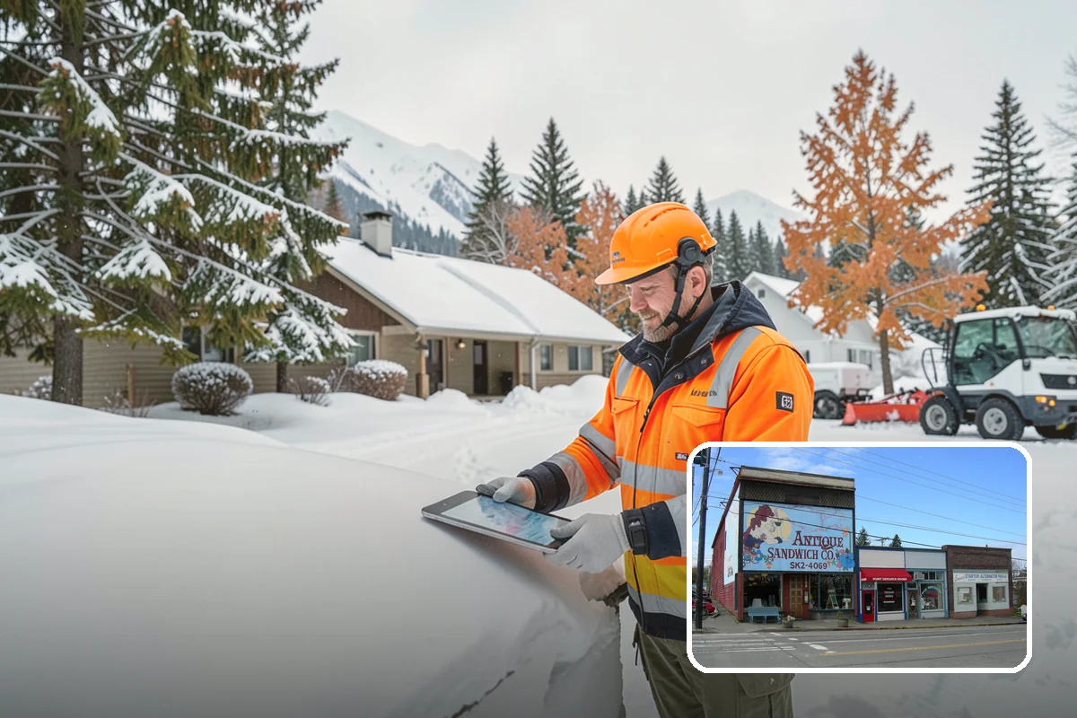 Private Road Snow Removal in Ruston, Pierce County, WA - Maintains access on roads no public agency will plow