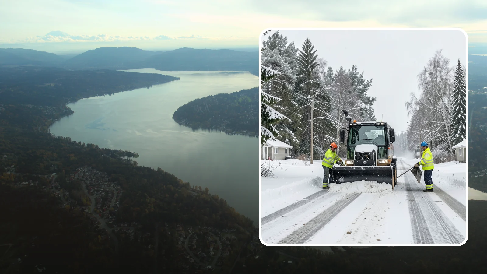 Private Road Snow Removal in Sammamish, King County, WA - Plowing of private roads and shared lanes that no public agency maintains, keeping rural and gated access open.
