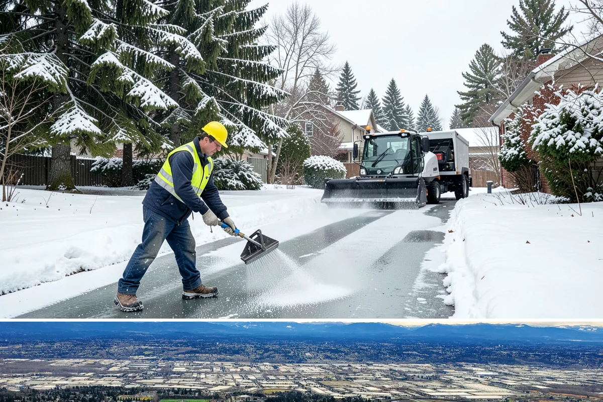 Private Road Snow Removal in SeaTac, King County, WA - Set up a private-road contract before December, since foothill roads can hold snow long after Seattle streets are bare.