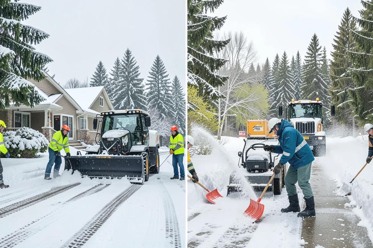 Private Road Snow Removal in Skykomish, King County, WA - Stake the road edges to guide plowing on the running surface