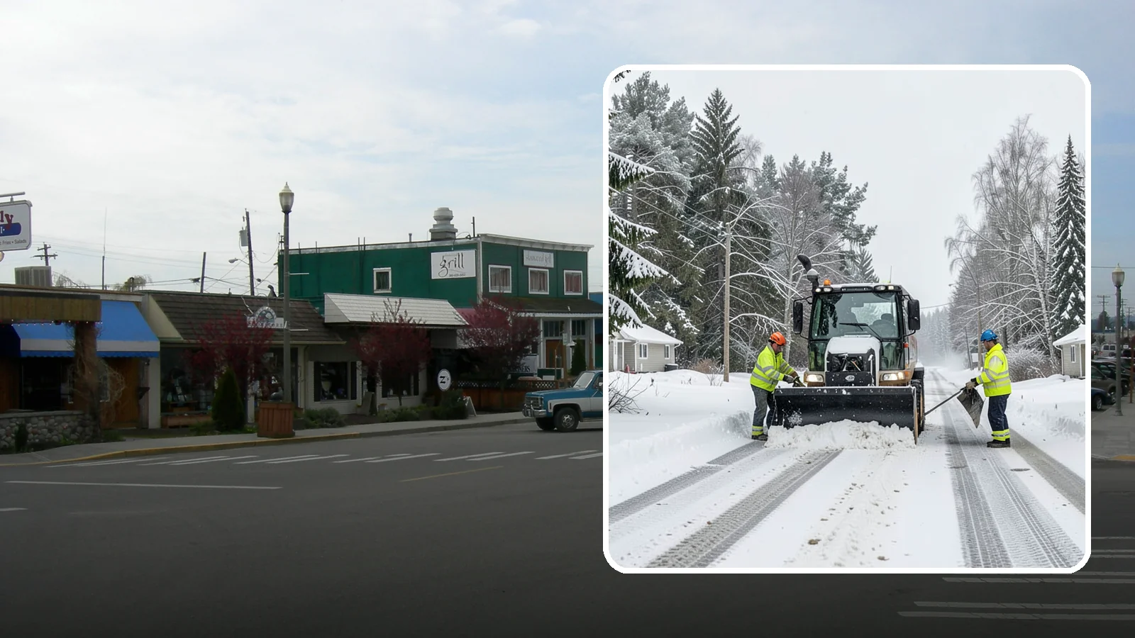 Private Road Snow Removal in Stanwood, Snohomish County, WA - Plowing of private roads and shared lanes that no public agency maintains, keeping rural and gated access open.