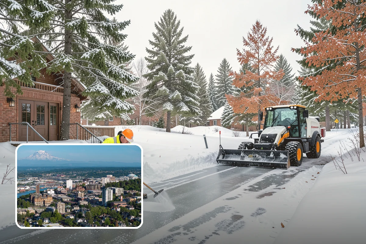 Private Road Snow Removal in Tacoma, Pierce County, WA - Maintains access on roads no public agency will plow