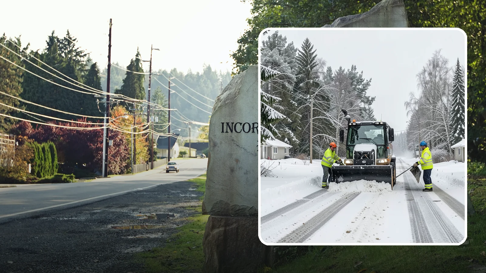 Private Road Snow Removal in Wilkeson, Pierce County, WA - Plowing of private roads and shared lanes that no public agency maintains, keeping rural and gated access open.