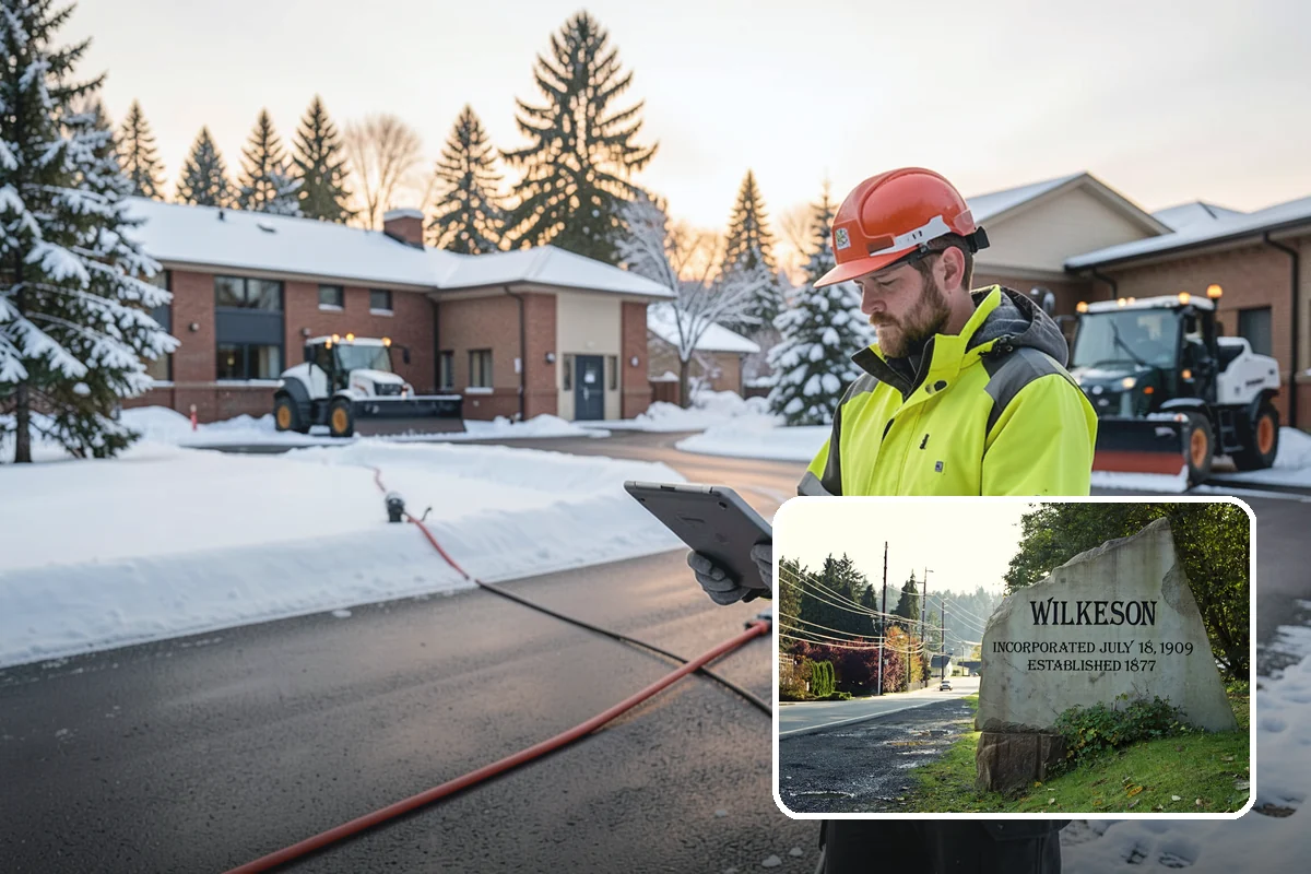 Private Road Snow Removal in Wilkeson, Pierce County, WA - Maintains access on roads no public agency will plow