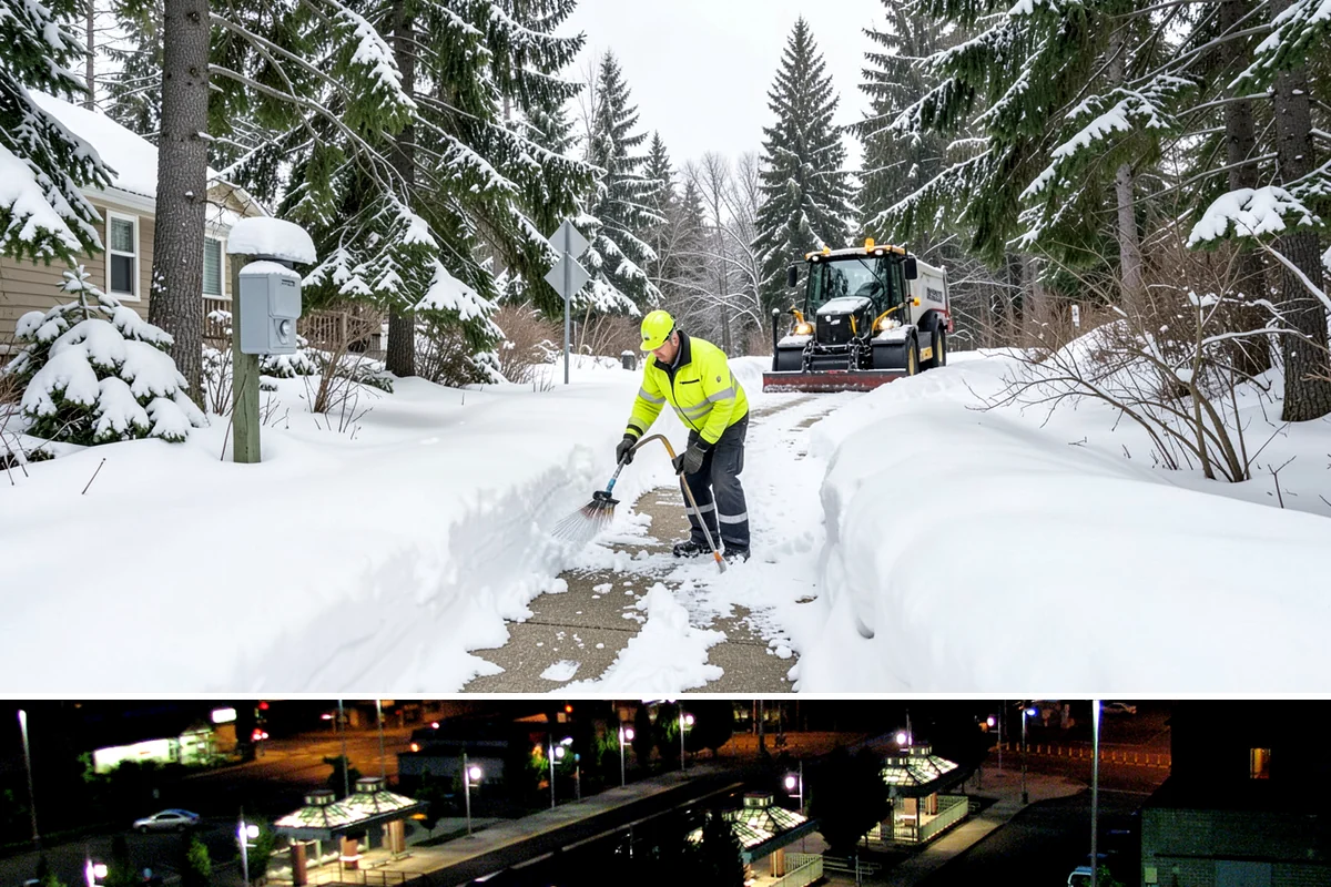 Property Management Deicing in Auburn, King County, WA - Coverage spans the winter across every managed site, with coordinated portfolio-wide readiness during each lowland freezing-rain...