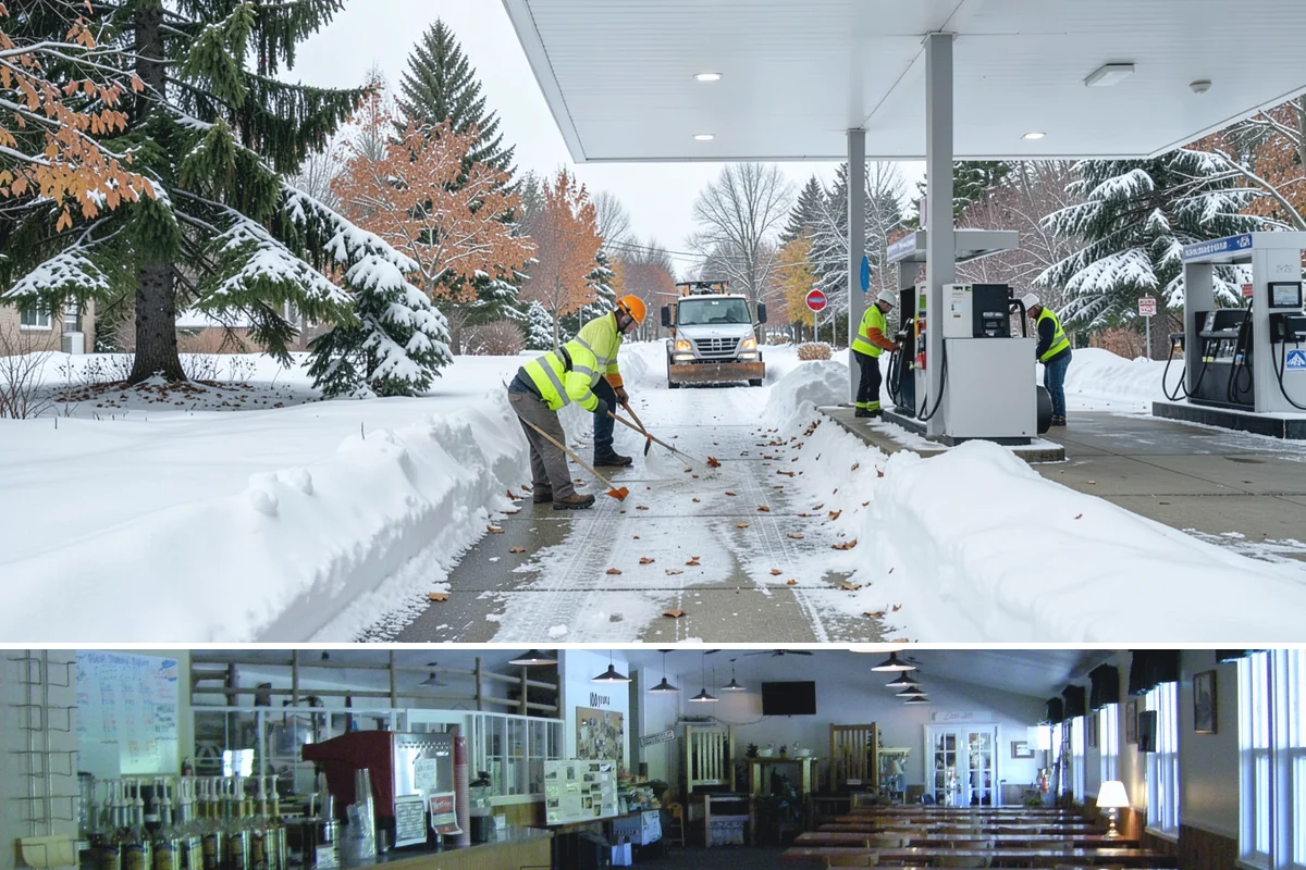 Property Management Deicing in Black Diamond, King County, WA - Coverage spans the winter across every managed site, with coordinated portfolio-wide readiness during each lowland freezing-rain...