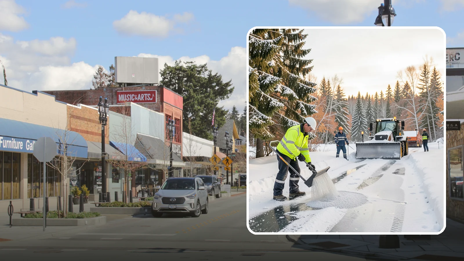 Property Management Deicing in Bothell, King County, WA - Portfolio-wide deicing for property managers, delivering consistent ice control and unified documentation across every managed...