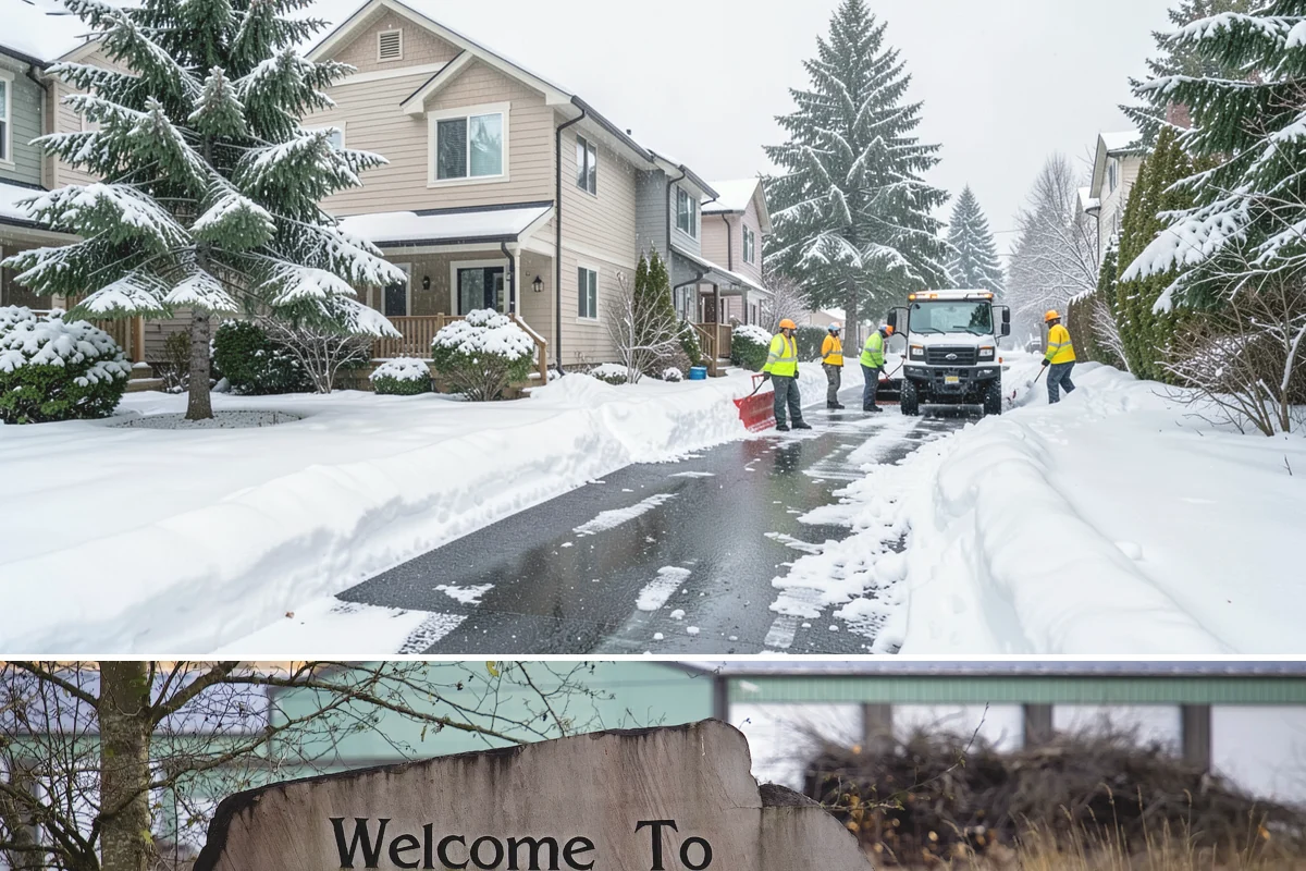 Property Management Deicing in Buckley, Pierce County, WA - Coverage spans the winter across every managed site, with coordinated portfolio-wide readiness during each lowland freezing-rain...