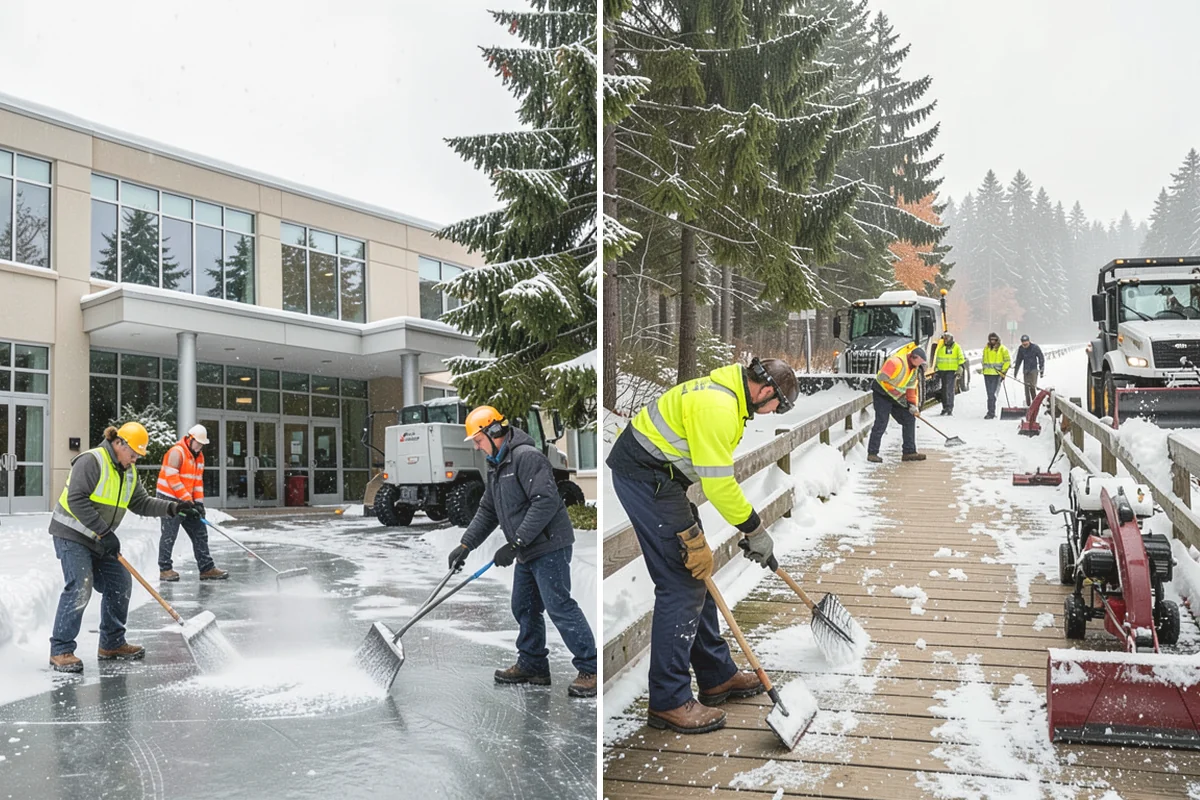 Property Management Deicing in Burien, King County, WA - Inventory every managed property's ice-control needs with the manager