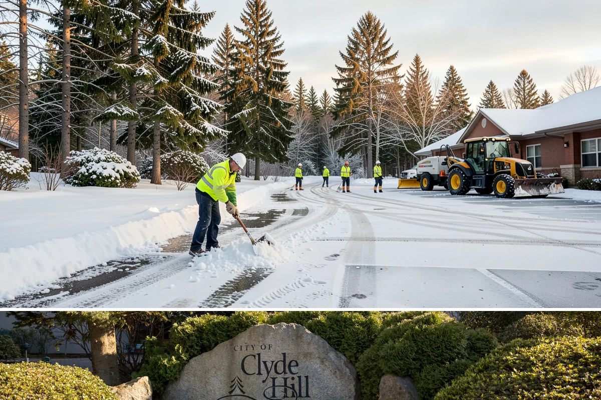 Property Management Deicing in Clyde Hill, King County, WA - Coverage spans the winter across every managed site, with coordinated portfolio-wide readiness during each lowland freezing-rain...