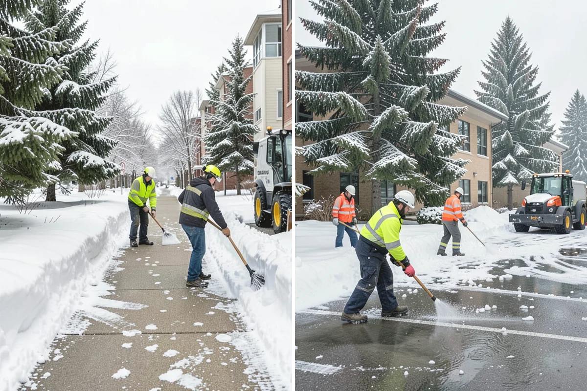 Property Management Deicing in Covington, King County, WA - Inventory every managed property's ice-control needs with the manager