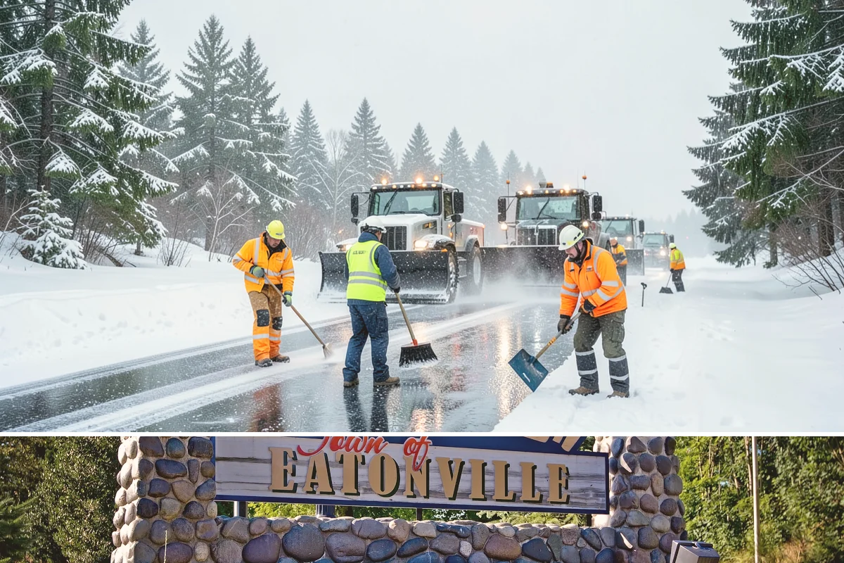 Property Management Deicing in Eatonville, Pierce County, WA - Coverage spans the winter across every managed site, with coordinated portfolio-wide readiness during each lowland freezing-rain...