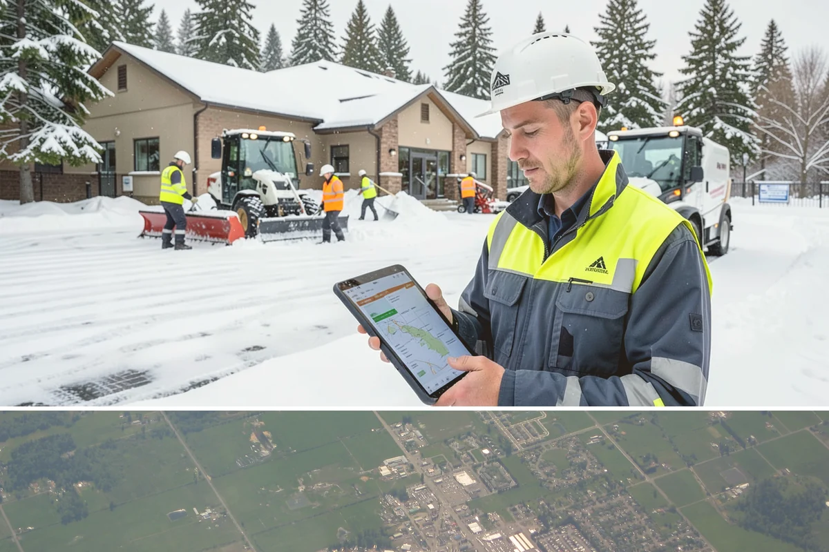 Property Management Deicing in Enumclaw, King County, WA - Coverage spans the winter across every managed site, with coordinated portfolio-wide readiness during each lowland freezing-rain...