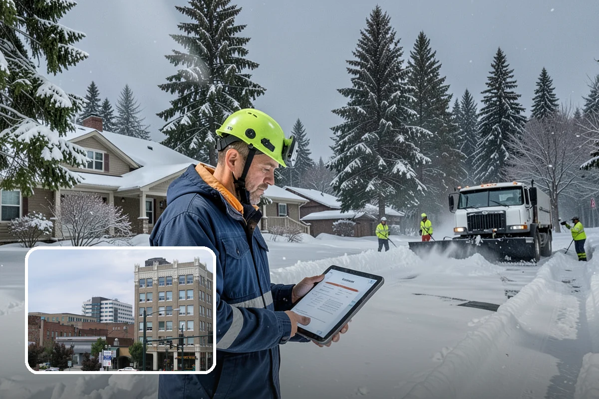 Property Management Deicing in Everett, Snohomish County, WA - Delivers consistent ice control across the entire portfolio