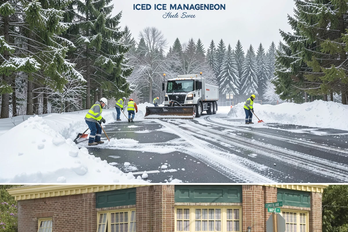 Property Management Deicing in Hamilton, Skagit County, WA - Coverage spans the winter across every managed site, with coordinated portfolio-wide readiness during each lowland freezing-rain...