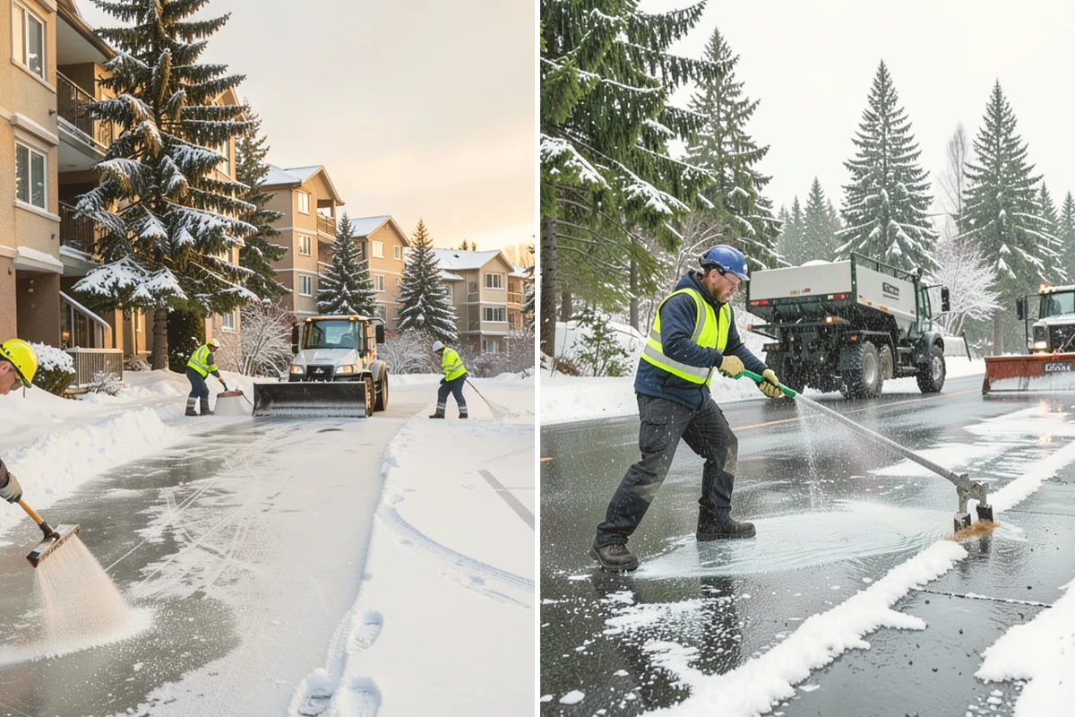 Property Management Deicing in Kent, King County, WA - Inventory every managed property's ice-control needs with the manager