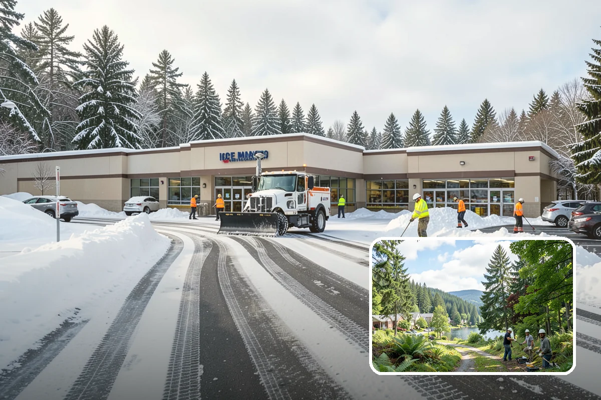 Property Management Deicing in Lake Forest Park, King County, WA - Delivers consistent ice control across the entire portfolio