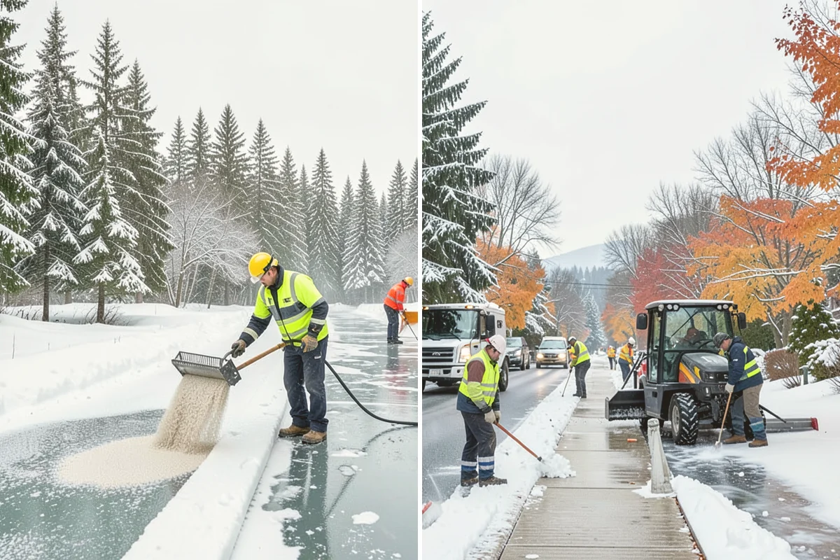Property Management Deicing in Langley, Island County, WA - Inventory every managed property's ice-control needs with the manager