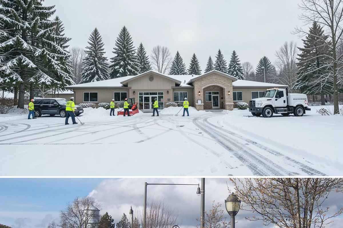 Property Management Deicing in Marysville, Snohomish County, WA - Coverage spans the winter across every managed site, with coordinated portfolio-wide readiness during each lowland freezing-rain...