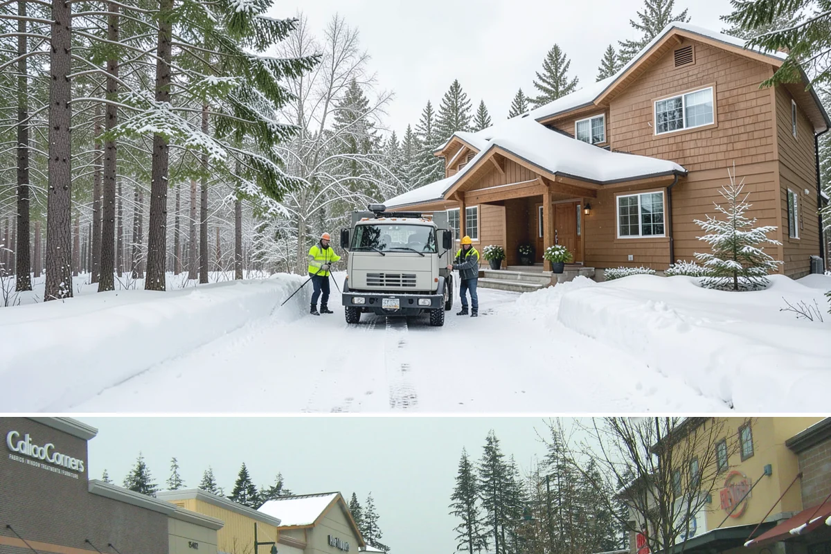 Property Management Deicing in Mill Creek, Snohomish County, WA - Coverage spans the winter across every managed site, with coordinated portfolio-wide readiness during each lowland freezing-rain...