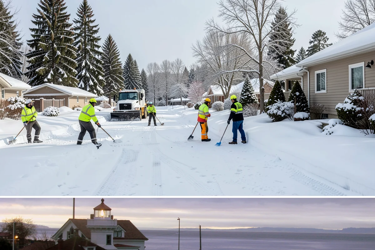 Property Management Deicing in Mukilteo, Snohomish County, WA - Coverage spans the winter across every managed site, with coordinated portfolio-wide readiness during each lowland freezing-rain...