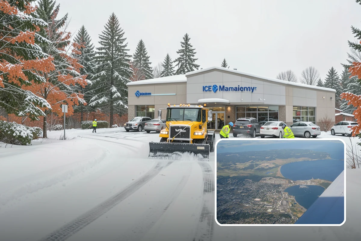 Property Management Deicing in Oak Harbor, Island County, WA - Delivers consistent ice control across the entire portfolio
