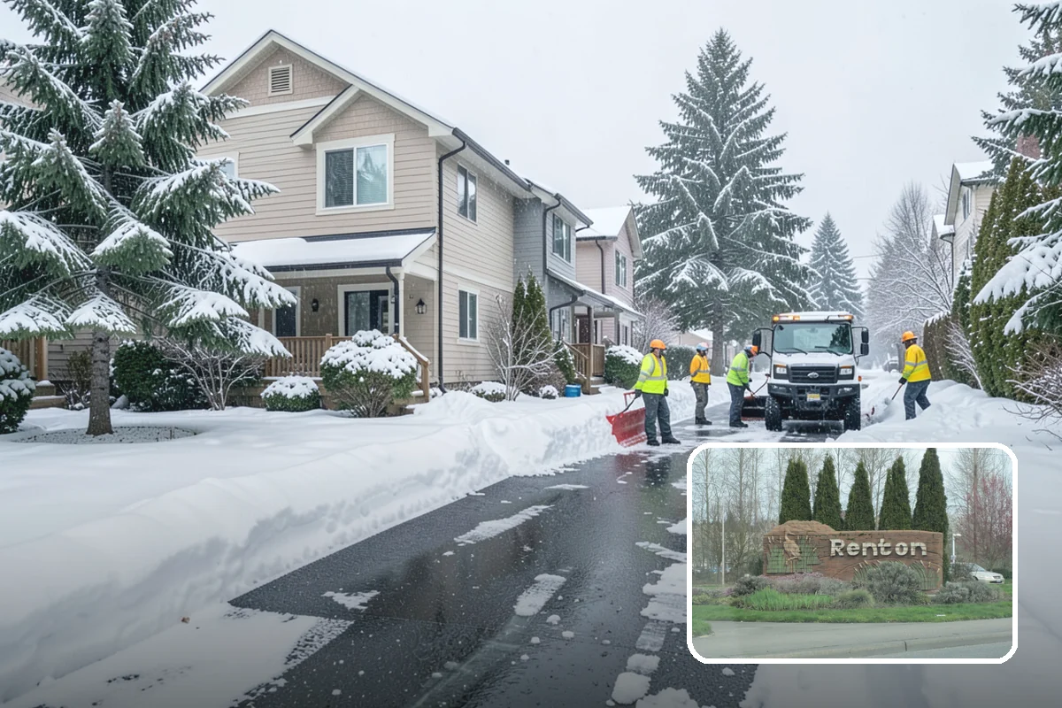 Property Management Deicing in Renton, King County, WA - Delivers consistent ice control across the entire portfolio