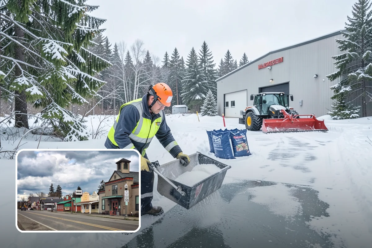 Property Management Deicing in Roy, Pierce County, WA - Delivers consistent ice control across the entire portfolio