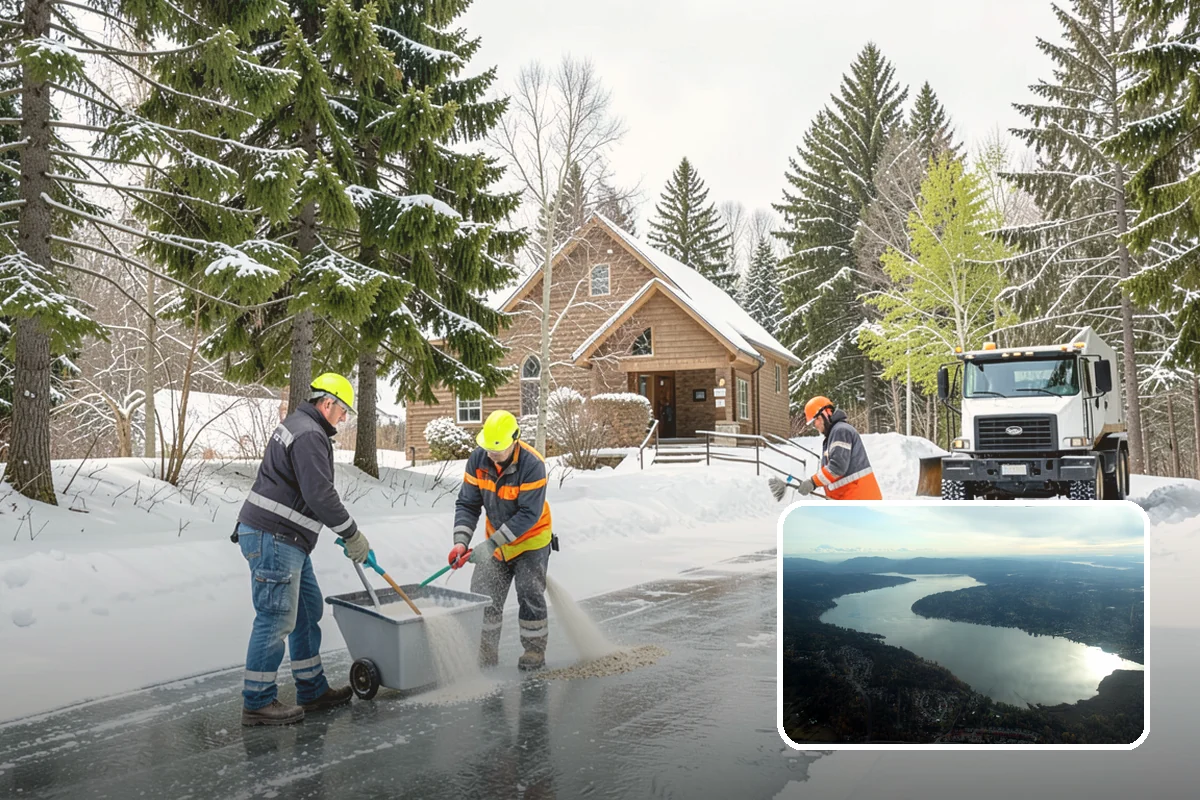 Property Management Deicing in Sammamish, King County, WA - Delivers consistent ice control across the entire portfolio