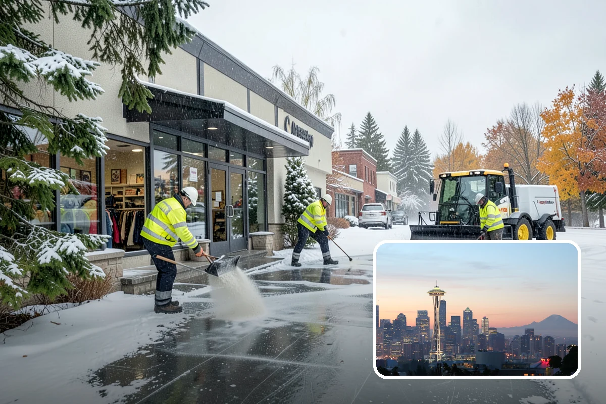 Property Management Deicing in Seattle, King County, WA - Delivers consistent ice control across the entire portfolio